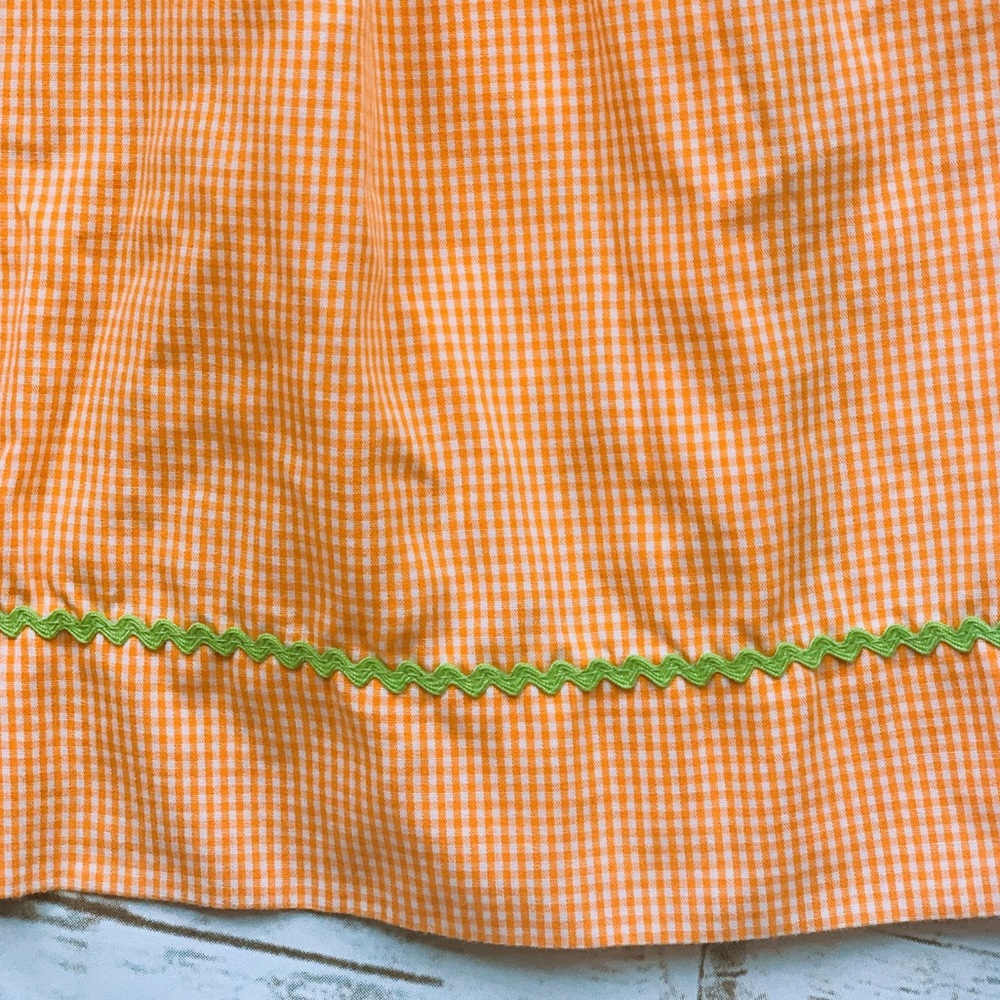 2T Smocked Thanksgiving Dress - Picture 2 of 3